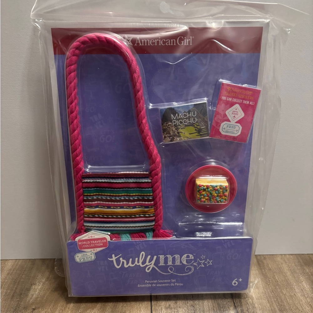 American Girl Doll World Traveler Peruvian Souvenir Set Lima Peru Truly Me New
